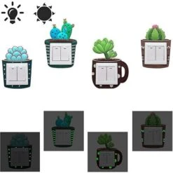 Autocollants D'interrupteur De Lumière 6 Pièces Autocollants D'interrupteur Lumineux De Dessin Animé Décor De Chambre 3d 6 Autocollants D'interrupteur De Lumière 6 Pièces Autocollants D'interrupteur Lumineux De Dessin Animé Décor De Chambre 3d -Promos Matériel Boutique 79395112 3