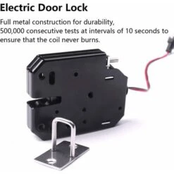 Serrure électronique Pour Armoire, Tiroir, Garde-manger - 12 V CC 7 Serrure électronique Pour Armoire, Tiroir, Garde-manger - 12 V CC -Promos Matériel Boutique 80347637 3