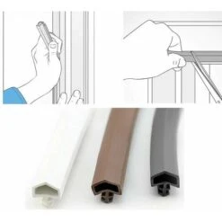Joint D'isolation Pour Portes Intérieures Feuillure 10mm Hauteur 5,5mm Calfeutrage Rainure Garniture Isolant Protection Rénovation Etanchéité Economie Profil Thermique Flexible Souple, PVC Marron Fonc 5 Joint D'isolation Pour Portes Intérieures Feuillure 10mm Hauteur 5,5mm Calfeutrage Rainure Garniture Isolant Protection Rénovation Etanchéité Economie Profil Thermique Flexible Souple, PVC Marron Fonc -Promos Matériel Boutique 81611496 3