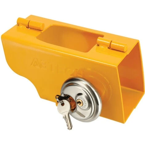 Antivol Tête D'attelage Universel Attelée Et Non Attelée Avec Cadenas 1 Antivol Tête D'attelage Universel Attelée Et Non Attelée Avec Cadenas