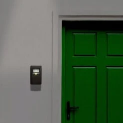 Boite à Clé Sécurisée Avec Code 4 Chiffres - Mini Coffre Fort à Clef - Fixation Murale, Extérieur / Intérieur - Eclairage LED - Noir -Promos Matériel Boutique 81923139 5