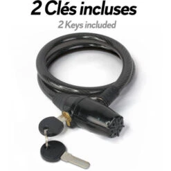 Antivol Vélo + 2 Clés - Alarme 95 Db -Promos Matériel Boutique 81923233 5
