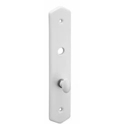 Plaque De Propreté, Bouton De Condamnation, Blanc