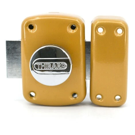 Verrou De Porte Haute Sécurité à Bouton 50 Mm Mystere THIRARD 1 Verrou De Porte Haute Sécurité à Bouton 50 Mm Mystere THIRARD