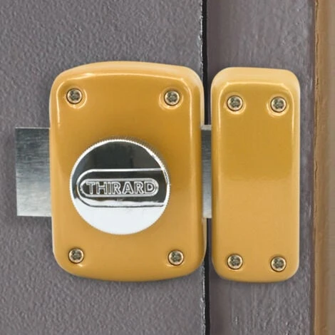 Verrou De Porte Haute Sécurité à Bouton 50 Mm Mystere THIRARD 4 Verrou De Porte Haute Sécurité à Bouton 50 Mm Mystere THIRARD – Image 4