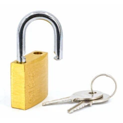 Lot De 10 Cadenas De Sécurité S'entrouvrant 30mm -Promos Matériel Boutique 82430779 3