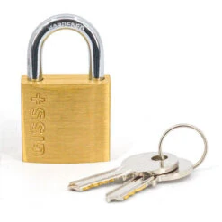 Lot De 10 Cadenas De Sécurité S'entrouvrant GISS Dimension - 35 Mm -Promos Matériel Boutique 82461310 3