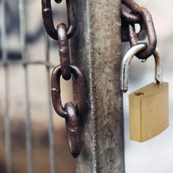 Lot De 10 Cadenas De Sécurité S'entrouvrant GISS Dimension - 35 Mm -Promos Matériel Boutique 82461310 5