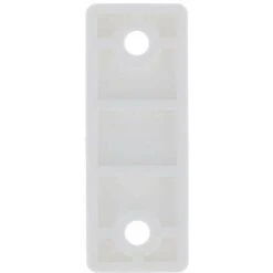 Clip Bloqueur De Manivelle Volet Roulant Blanc Support Guide Manette Plastique 13mm Universel Fenêtre Mur à Visser -Promos Matériel Boutique 82624336 4
