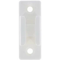 Clip Bloqueur De Manivelle Volet Roulant Blanc Support Guide Manette Plastique 13mm Universel Fenêtre Mur à Visser -Promos Matériel Boutique 82624336 5