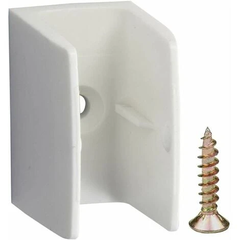 Clip Bloqueur De Manivelle Volet Roulant Blanc Support Guide Manette Plastique 15mm - 18mm Universel Fenêtre Mur à Visser 1 Clip Bloqueur De Manivelle Volet Roulant Blanc Support Guide Manette Plastique 15mm - 18mm Universel Fenêtre Mur à Visser