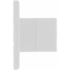 2x Clip Bloqueur De Manivelle Volet Roulant Blanc Support Guide Manette Plastique 13mm Universel Fenêtre Mur à Visser -Promos Matériel Boutique 82624341 3