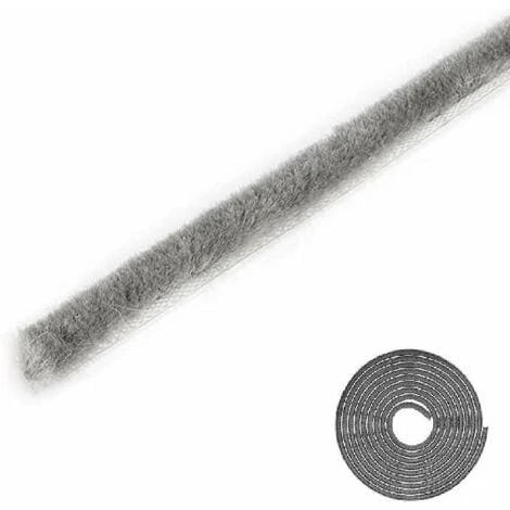 Joint Brosse Non Adhésif Gris Coulissant Bande Anti Poussière Recouvrant Les Trous De Montage Fenêtre Porte Coulissantes Rail Etanchéité Meuble Placard Isolation Verre Vitre, 4,8mm X 4mm X 5m 1 Joint Brosse Non Adhésif Gris Coulissant Bande Anti Poussière Recouvrant Les Trous De Montage Fenêtre Porte Coulissantes Rail Etanchéité Meuble Placard Isolation Verre Vitre, 4,8mm X 4mm X 5m