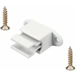 Clip Bloqueur De Manivelle Volet Roulant Réglable Blanc Support Guide Manette Plastique 14mm Universel Fenêtre Mur à Visser