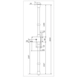 Mécanisme CAVITH 4541 A2P3 Horizontal Tirage Droit Coloris Or - ISEO - 9704HTCA01.5 -Promos Matériel Boutique 82863178 3