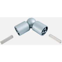 INOLINE - Coude De Liaison De Main Courante Variable 90° à 180° - Coloris Alu