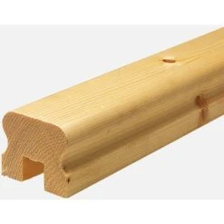 Main Courante Moulurée En Bois