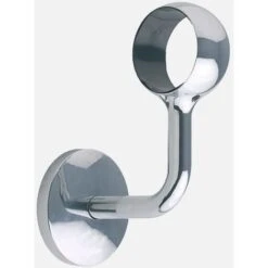 Support Pour Main Courante En Inox - Finition Chromée