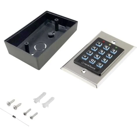 Renkforce 1582597 Serrure à Code Montage Apparent (en Saillie) Avec Clavier éclairé 2 Renkforce 1582597 Serrure à Code Montage Apparent (en Saillie) Avec Clavier éclairé – Image 2