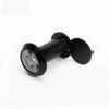 Judas De Porte, 200°judas Laiton Avec Cache De Surveillance Pour Un Montage Dans Des Vantaux De Porte De 35 Mm-60 Mm(1pcs,Noir)