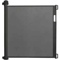 AUFUN Barrière De Sécurité Extensible, Barrière D'escalier, Barrière De Sécurité, Pour Jeunes Enfants, Bébé, 88.5x180cm, Noir