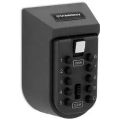 Boîte à Clés Boite à Clés Sécurisée Serrure Combi 10 Chiffres Montage Mural