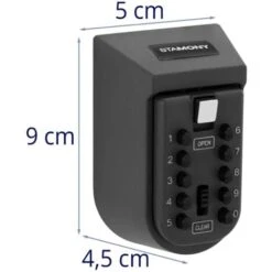 Boîte à Clés Boite à Clés Sécurisée Serrure Combi 10 Chiffres Montage Mural -Promos Matériel Boutique 83937632 5