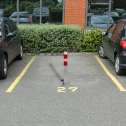 Froadp Barrière De Parking, Arceau De Blocage En Métal (1 Pièce) -Promos Matériel Boutique 83984795 5