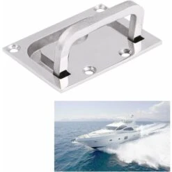 Accessoire De Levage,1pcs Poignée De Tirage Bateau De Trappe, Traction En Acier Inoxydable Casier De Trappe Affleurant De Bateau -Promos Matériel Boutique 84058908 5