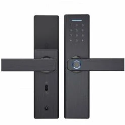 Serrure De Porte électronique WiFi APP Mot De Passe Serrures De Porte Biométriques Intelligentes à Empreintes Digitales Serrure De Porte D'htel à Domicile Sans Clé Numérique