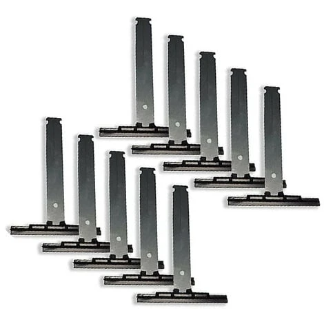 10 Attaches De Tablier, Souples, Fixation Par Clips, Pour Volet Roulant 1 10 Attaches De Tablier, Souples, Fixation Par Clips, Pour Volet Roulant