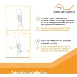 Joint De Cardan, Blanc, Diamètre 12 Mm, Volet Roulant à Manivelle -Promos Matériel Boutique 85428030 4