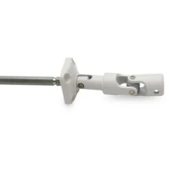 Sortie De Caisson Blanc, 6 Pans De 7, L.175mm, Volet Roulant à Manivelle