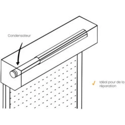 Condensateur 5,5 UF, à Cosses, Pour Moteur De Volet Roulant, Meco -Promos Matériel Boutique 85428090 4