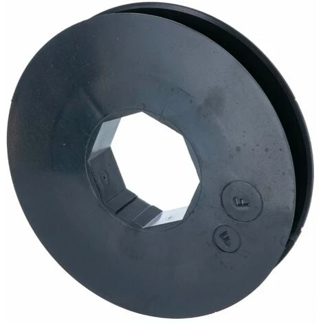 Poulie De Guidage De Volet Roulant Pour Sangle 12 à 15mm Centre Octogonal 40mm En Plastique Noir à Clipser Arbre Octogonal Ouverture Fermeture Enroulement Déroulement Fenêtre Store, Ø 100mm 1 Poulie De Guidage De Volet Roulant Pour Sangle 12 à 15mm Centre Octogonal 40mm En Plastique Noir à Clipser Arbre Octogonal Ouverture Fermeture Enroulement Déroulement Fenêtre Store, Ø 100mm