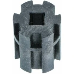 Moyeu D'entraînement Pour Treuil Volet Roulant Crabot Mâle 27mm Sortie Carrée De 8mm D'un Côté Et Ø 12mm De L'autre En Plastique Noir Embout Ouverture Fermeture Fenêtre Store -Promos Matériel Boutique 85669679 3