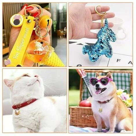 Anneau Porte Clé Avec Chaîne 220 Pièces Anneaux Fendue Attache Porte Clef Détachable Anneaux De Porte-clé En Acier Anneaux De Porte-clé Pour Bricolage Porte Clés Pour Bricolage Loisirs Créatifs 4 Anneau Porte Clé Avec Chaîne 220 Pièces Anneaux Fendue Attache Porte Clef Détachable Anneaux De Porte-clé En Acier Anneaux De Porte-clé Pour Bricolage Porte Clés Pour Bricolage Loisirs Créatifs – Image 4