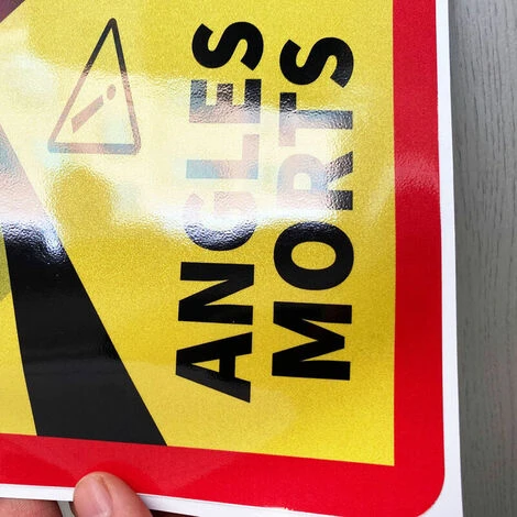 Adhésif Angles Morts Lot De 10 Spécial Camion Réglementation : Angle Mort Autocollants 4 Adhésif Angles Morts Lot De 10 Spécial Camion Réglementation : Angle Mort Autocollants – Image 4