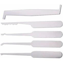 Déstockage Kit D'outils De Crochetage De Serrure Avec Carte De Crédit - Outils De Serrurier Pour Entraînement - Pour Débutant - Noir -Promos Matériel Boutique 85805364 3