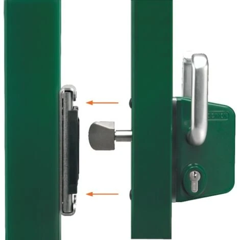 Serrure Portail Coulissant Inox LOCINOX Profil 40 - LSKZ4040 U2L 2 Serrure Portail Coulissant Inox LOCINOX Profil 40 - LSKZ4040 U2L – Image 2