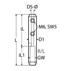 Tendeur Inclinable Inox - Gauche Câble De 3 à 4 Mm -Promos Matériel Boutique 8634111 4