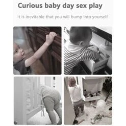 Lot De 10 Verrous De Sécurité Pour Bébé, Mini Verrous De Sécurité Transparents Pour Enfants Pour Placards, Tiroirs, Placards, Réfrigérateur, Réfrigérateur, Ordures 9 Lot De 10 Verrous De Sécurité Pour Bébé, Mini Verrous De Sécurité Transparents Pour Enfants Pour Placards, Tiroirs, Placards, Réfrigérateur, Réfrigérateur, Ordures -Promos Matériel Boutique 86712617 5