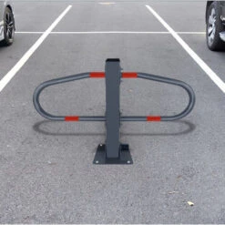 AUFUN Barrière De Stationnement Pliable Avec 3 Clés Barrière De Parking Rabbatable Entrée Ruelle Barrière 51x73x18 Cm 8 AUFUN Barrière De Stationnement Pliable Avec 3 Clés Barrière De Parking Rabbatable Entrée Ruelle Barrière 51x73x18 Cm -Promos Matériel Boutique 87110656 4