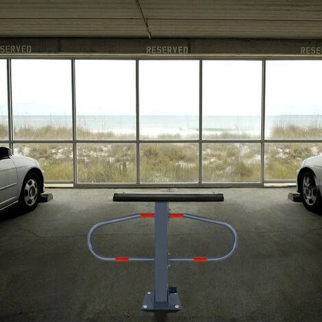 AUFUN Barrière De Stationnement Pliable Avec 3 Clés Barrière De Parking Rabbatable Entrée Ruelle Barrière 51x73x18 Cm 5 AUFUN Barrière De Stationnement Pliable Avec 3 Clés Barrière De Parking Rabbatable Entrée Ruelle Barrière 51x73x18 Cm – Image 5