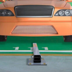 AUFUN Serrure De Parking Pliable, 3 Clés Avec Bandes Réfléchissantes Warn, Pour Garage Ou Lieu D'événement (1 Pièce) -Promos Matériel Boutique 87110775 4