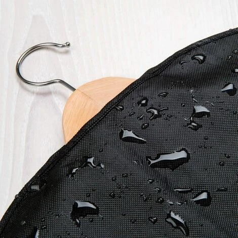 SWANEW 10x Housse à Vêtements 100 X 60cm Housse De Protection Noire 2 Avec Sac à Chaussures 4 SWANEW 10x Housse à Vêtements 100 X 60cm Housse De Protection Noire 2 Avec Sac à Chaussures – Image 4