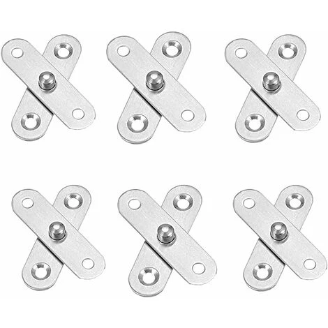 6 Pièces Charnière à Pivot,Porte Pivot,De Charnière De Pivot De Porte Rotative Pour Montage Sur Charnière De Porte Pivotante à 360 Degrés Matériel 1 6 Pièces Charnière à Pivot,Porte Pivot,De Charnière De Pivot De Porte Rotative Pour Montage Sur Charnière De Porte Pivotante à 360 Degrés Matériel