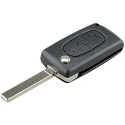 Convient Pour Citroen C3 Remplacement 2 Boutons Coque De Clé à Distance Ce0536 Va2 -Promos Matériel Boutique 87490331 3