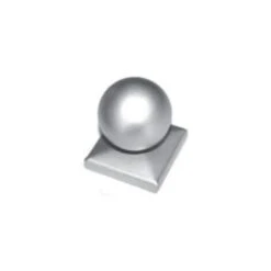 Boule 50 Mm Avec Support Acier Carré 50x50 Mm