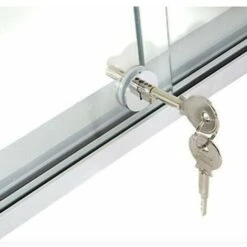 Serrure De Porte En Verre. Serrure De Porte Coulissante. Serrure Ronde En Verre. Serrure De Porte Mobile Serrure D'armoire à Bijoux Serrure En Verre